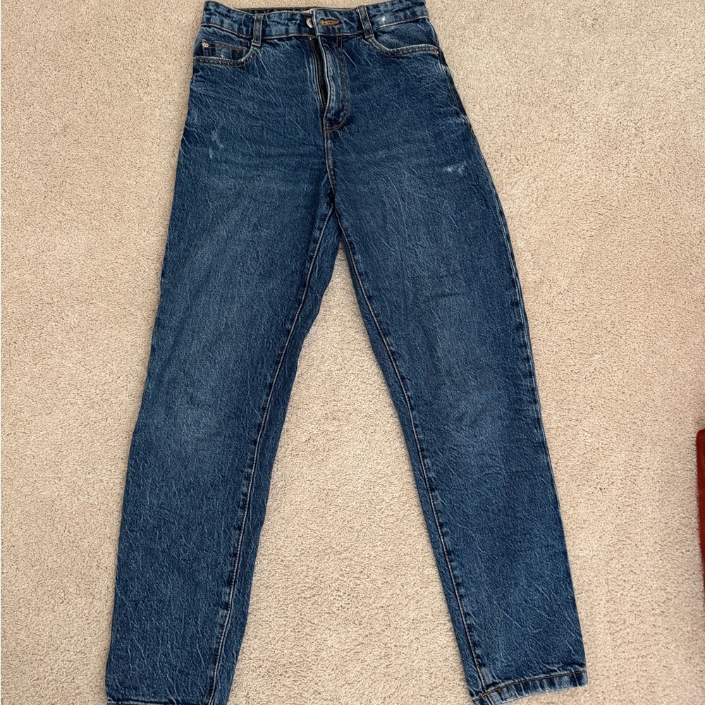 Zara Dark Blue Denim Jeans